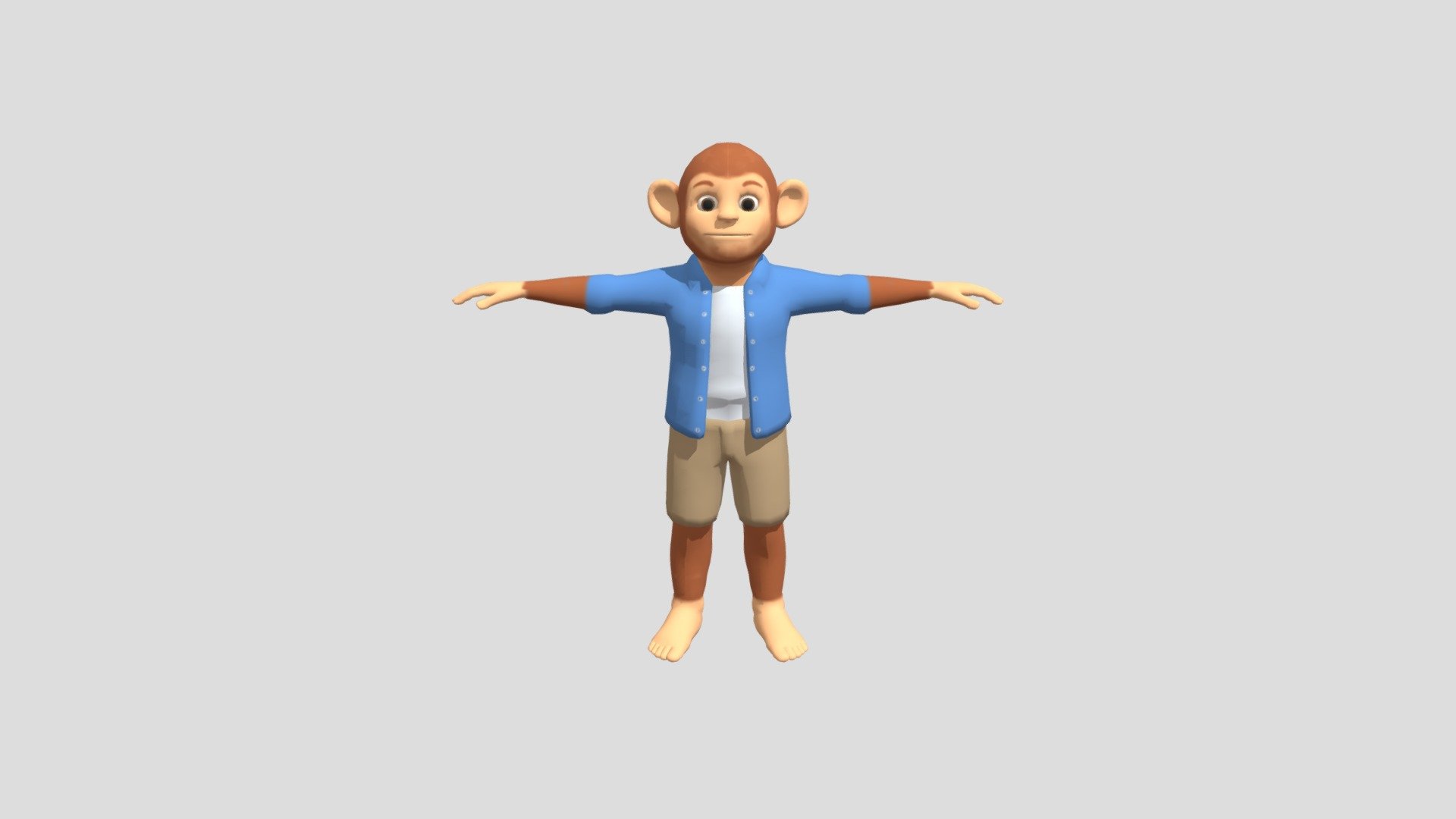 Father monkey - 3D model by prasannapk213870 [21fee30] - Sketchfab