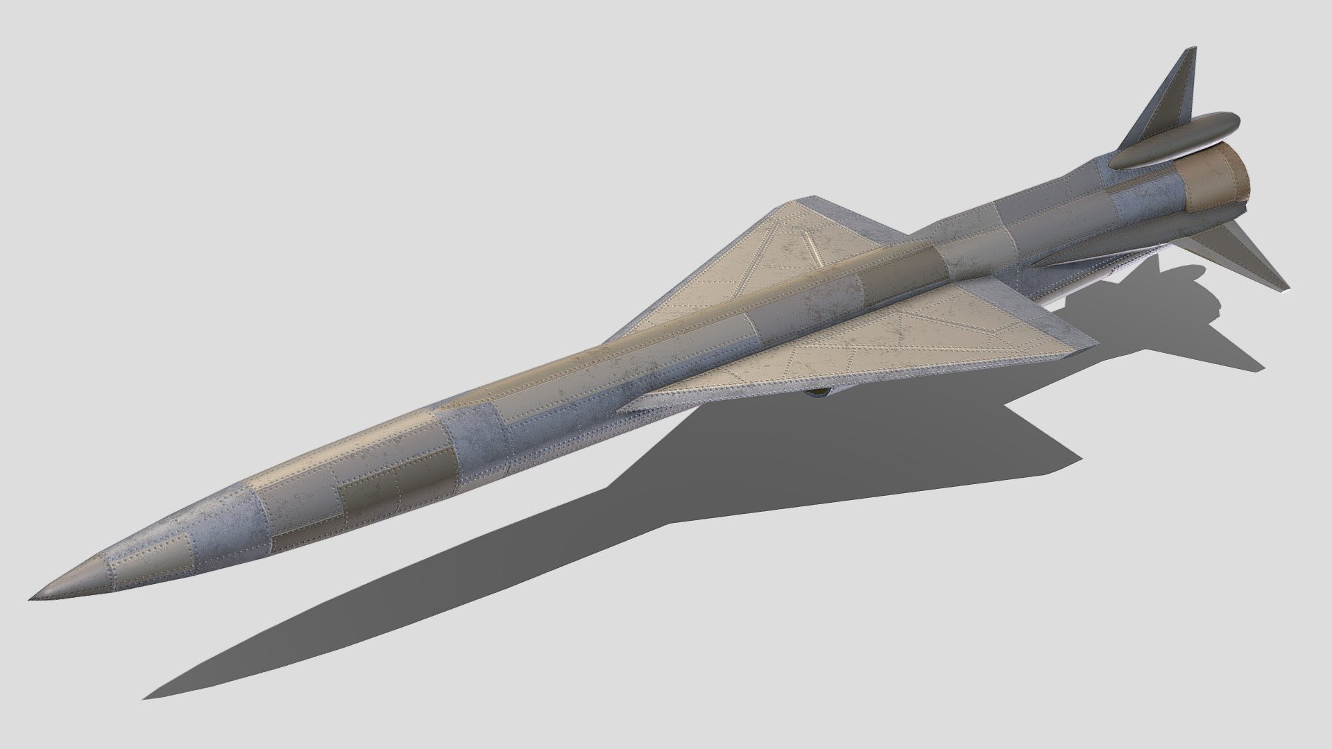 Tupolev TU-123 - 3D by (@deathlocus)