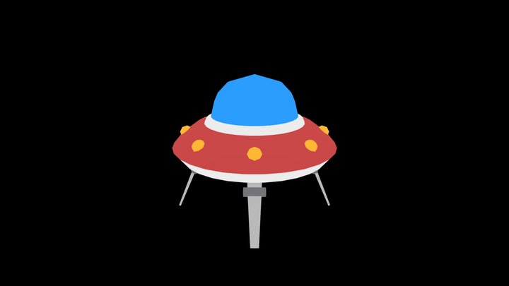 Planet Harvest - Alien Ship 3D Model