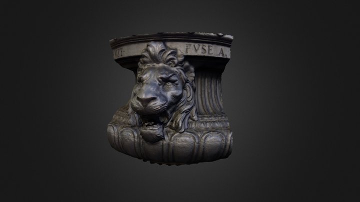 Lion from Florence 3D Model