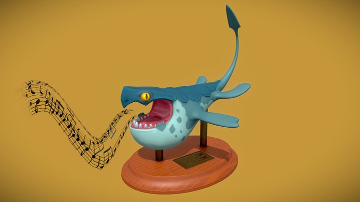 Whale(ing) Shark 3D Model