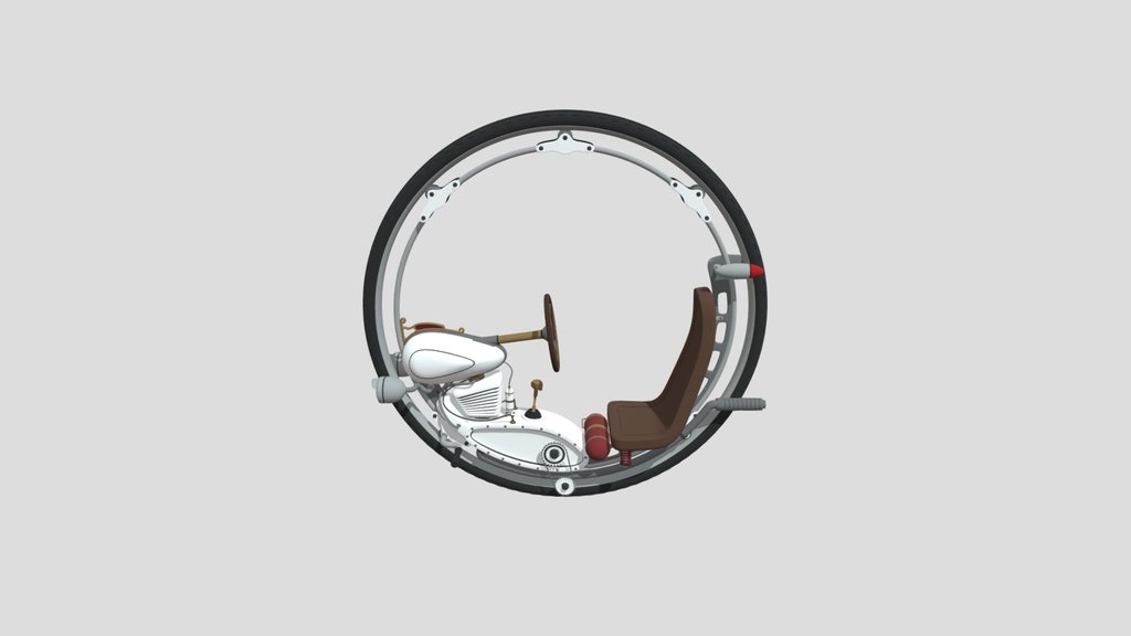 Dieselpunk Monowheel
