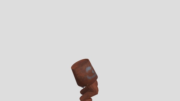 BucketWithLegs 3D Model