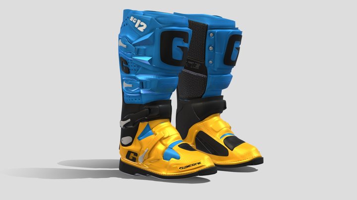 Gaerne SG12 Aqua Shoes 3D model by Miftah firman 2201933 Sketchfab