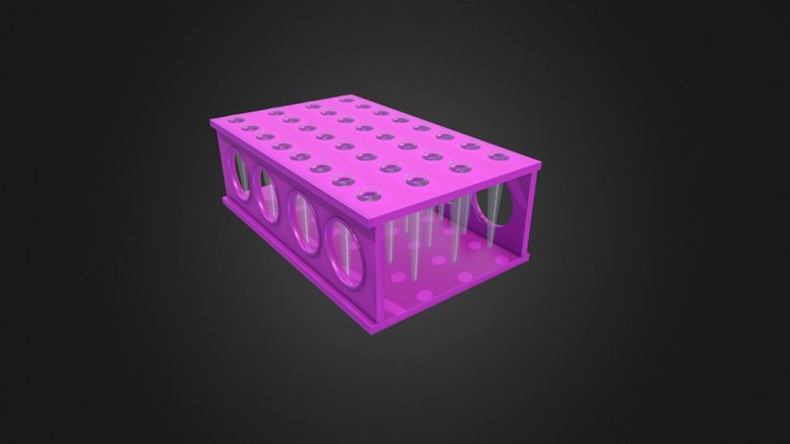 Eppendorf Rack 3D Model