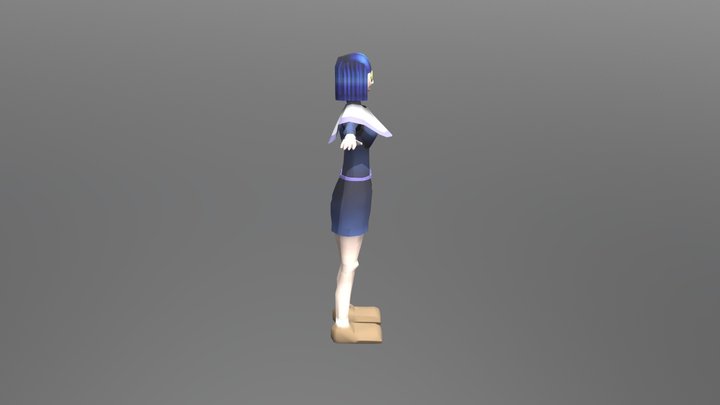 ASG01 Character 3D Model