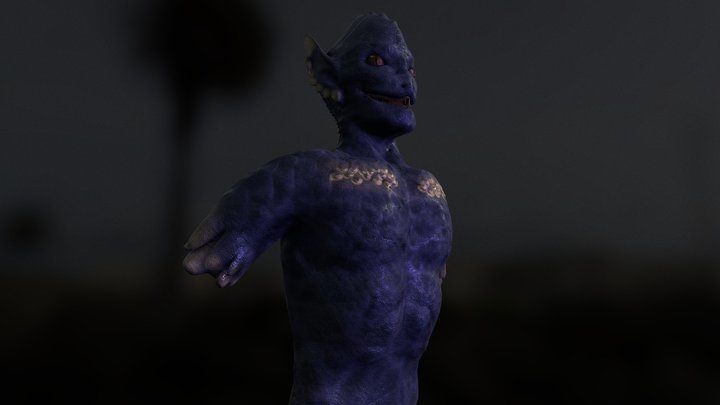 WaterMonster 3D Model