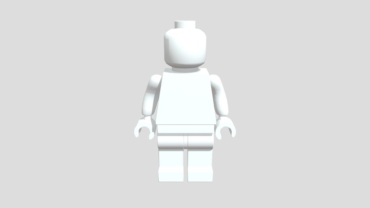 Lego BaseModel 3D Model