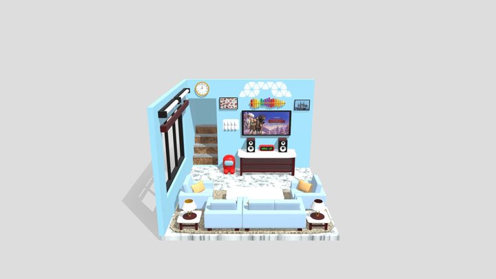 Interior_CA1 3D Model