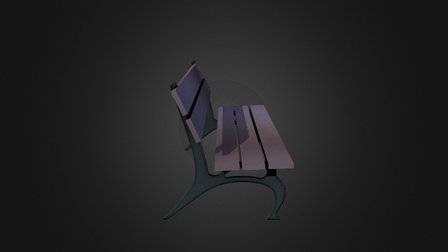 Bench 3D Model