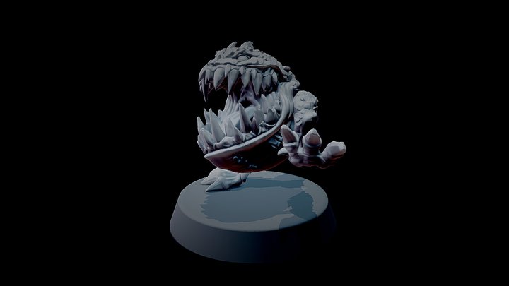 Squig 3D Model