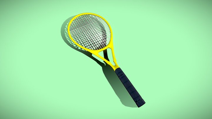 Tennis Racket – Free 3D Model STL