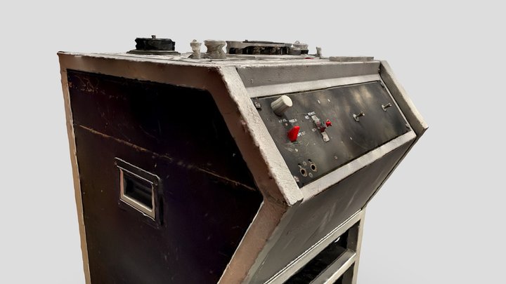 Studer Tape Machine 3D Model
