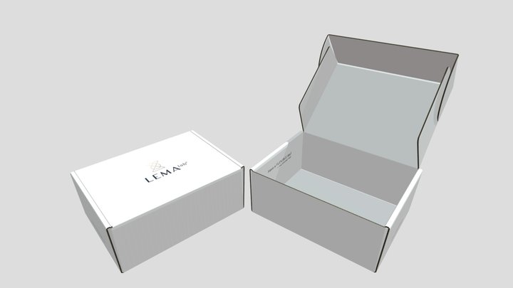Custom_Mailer-Box 3D Model