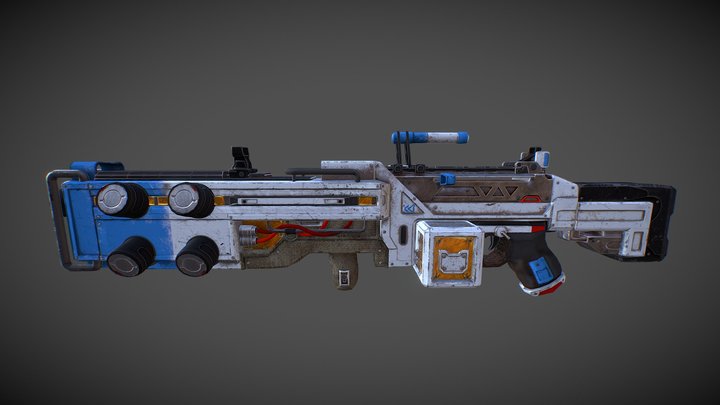 Spitfire Orbital Apex Legends ||  Zumoarts 3D Model