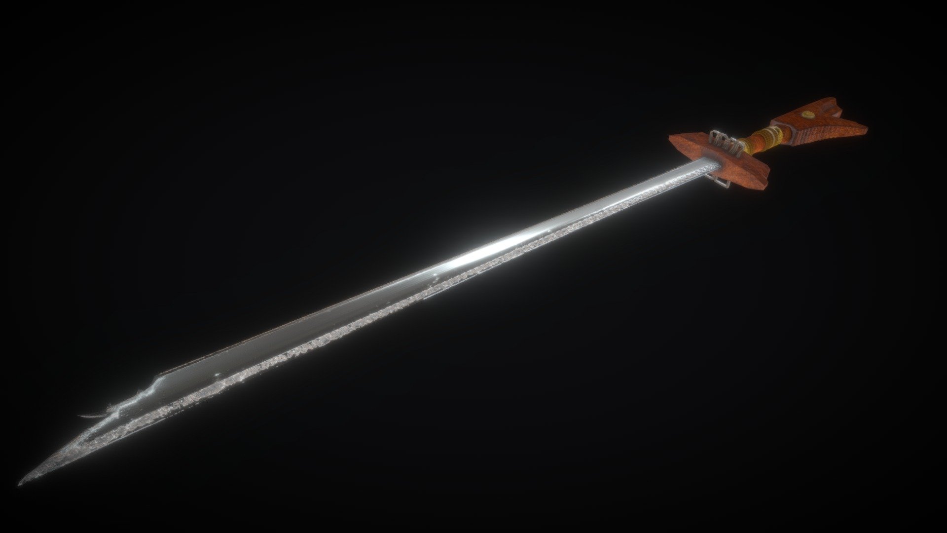 Kampilan Sword - 3D model by dexcgworks [220727a] - Sketchfab