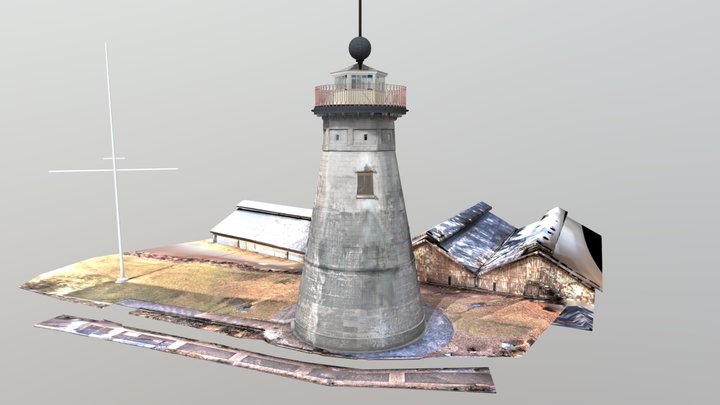 The Old Windmill Existing Test 3D Model