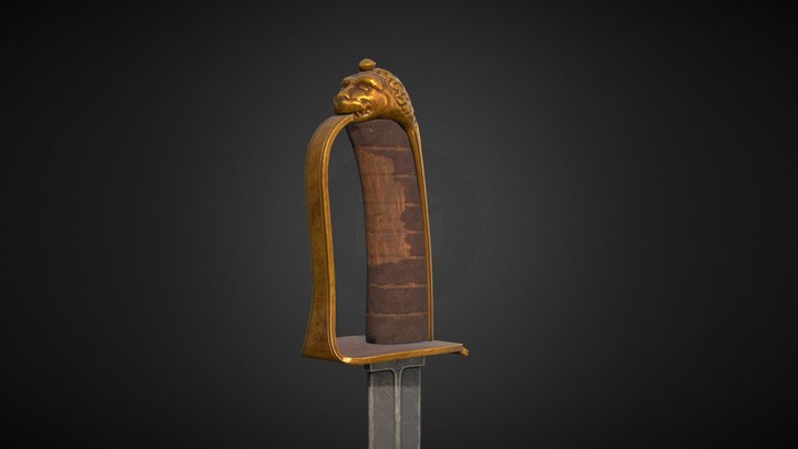 Swedish Sword 3D Model