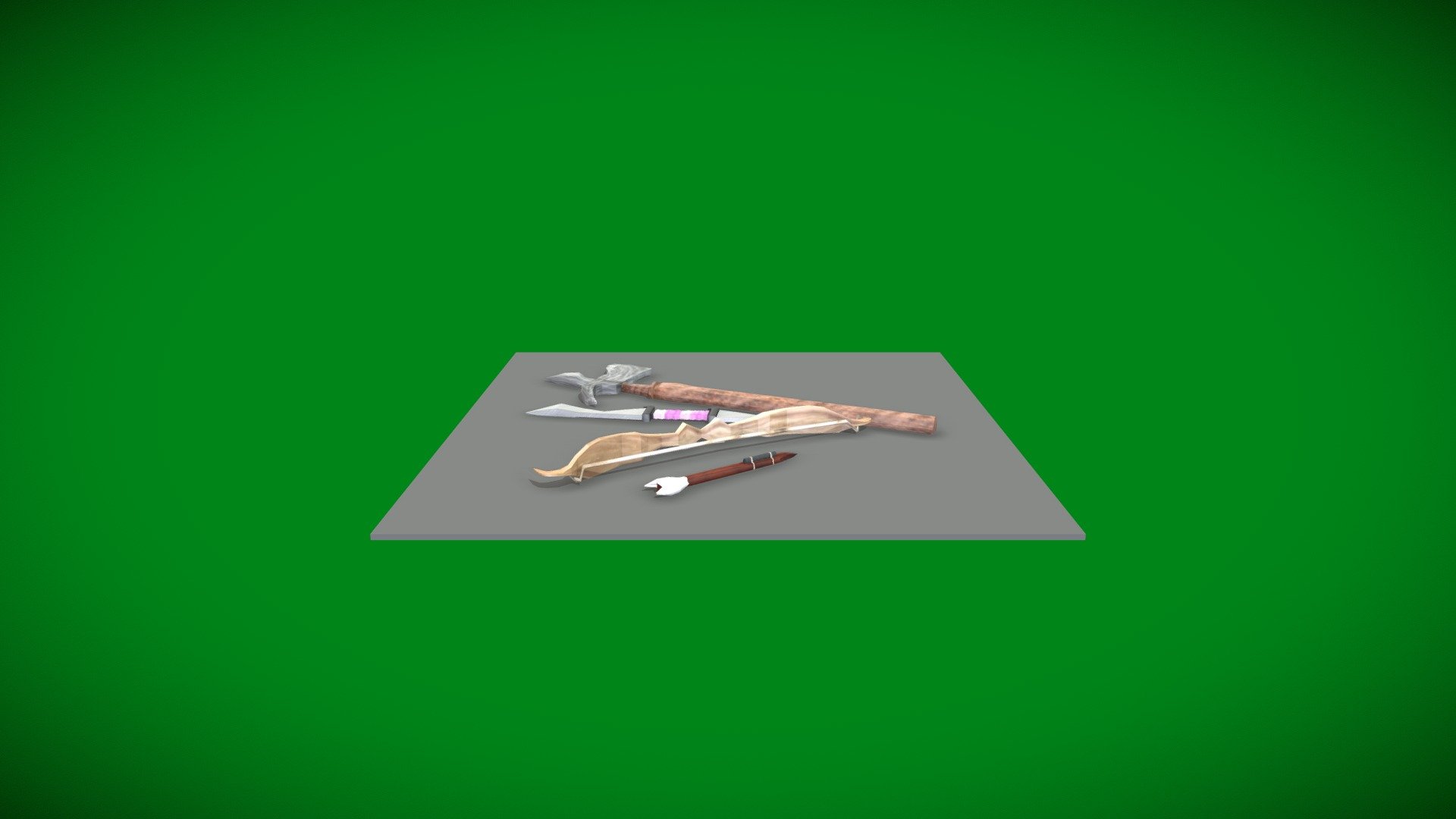 Group of Weapons Download Free 3D model by RockitStorm [2208ca8