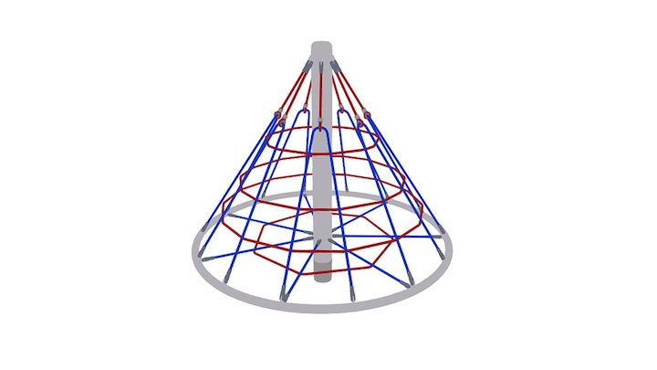 Cone Climber 1800 3D Model