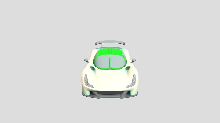 Dallara Stradale Body 3D Model
