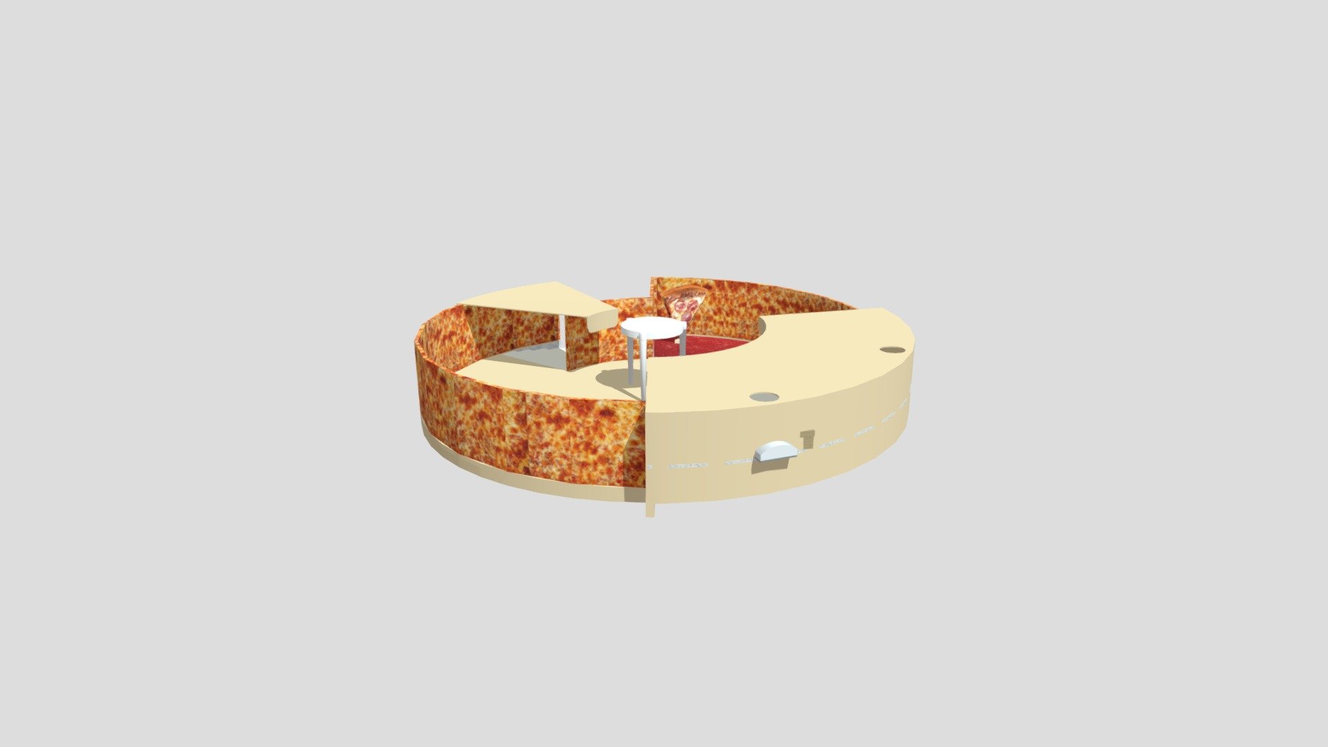 PIZZAMESH — Sketchfab embed 3D viewer