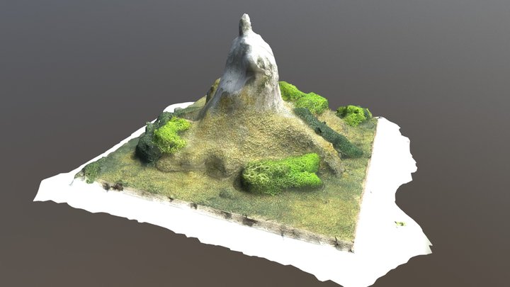 Mount Moneten 3D Model