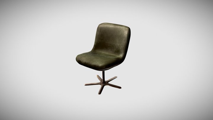 Office chair Miniature 3D Model