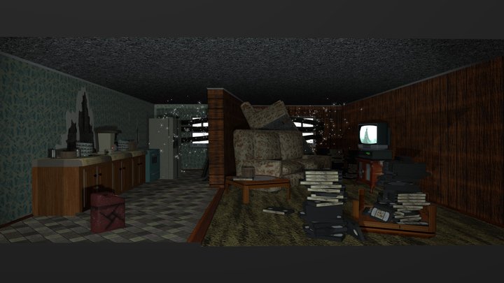 (Diorama) Bird's Abode 3D Model