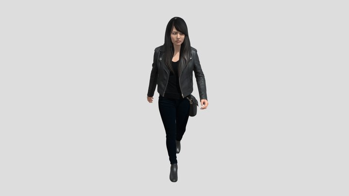 Leather Jacket Walk – Kostenloses 3D-Modell STL