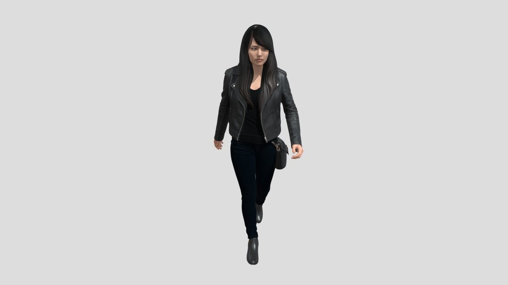 Leather Jacket Walk