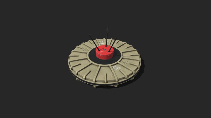 Mine - full pipeline 3D Model