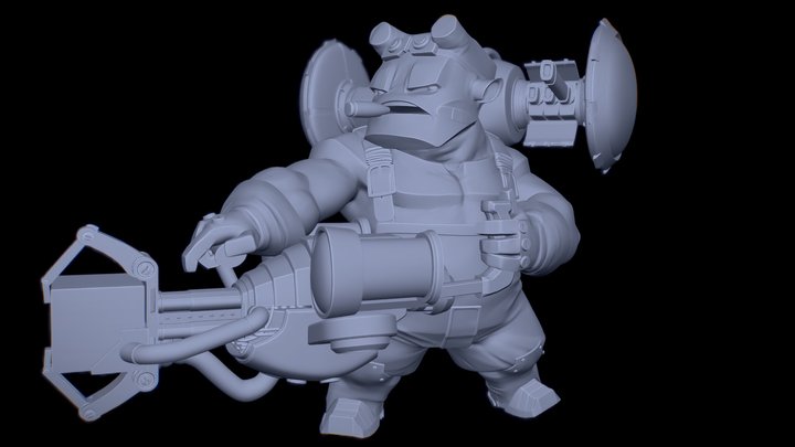DAX 3D Model