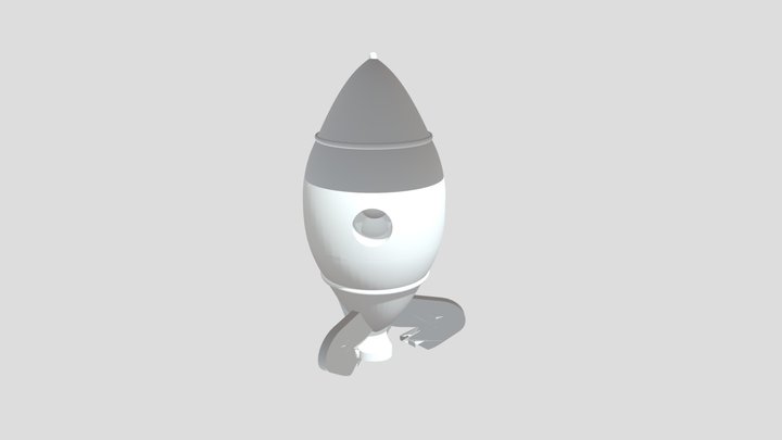 Little rocket 3D Model
