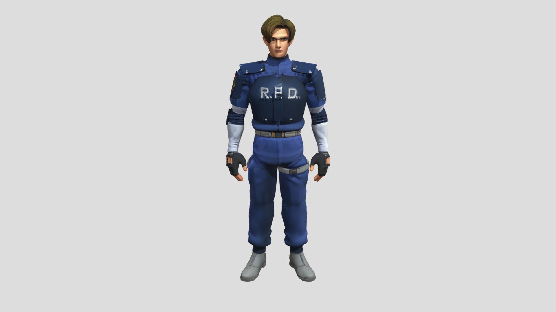 (R.P.D.) Leon S. Kennedy - Download Free 3D model by IITheDarkness94II ...