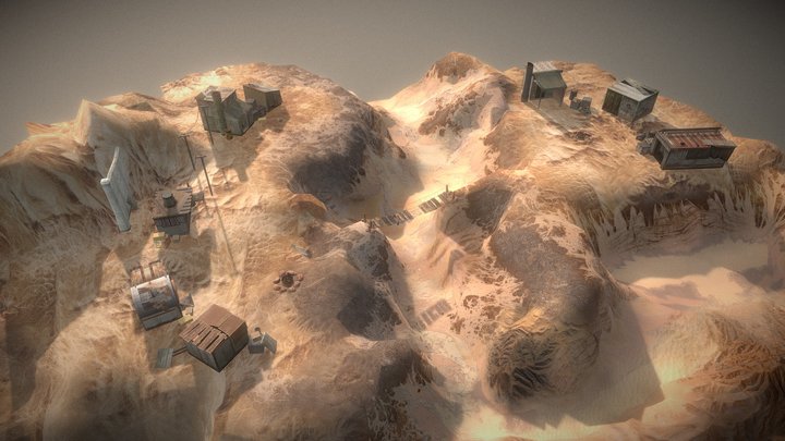 post_apocalypse_home 3D Model