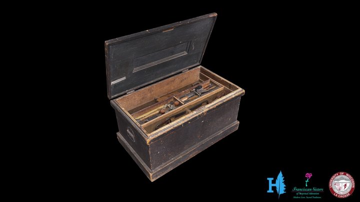 E. Hackner Co. Employee's Tool Chest 3D Model