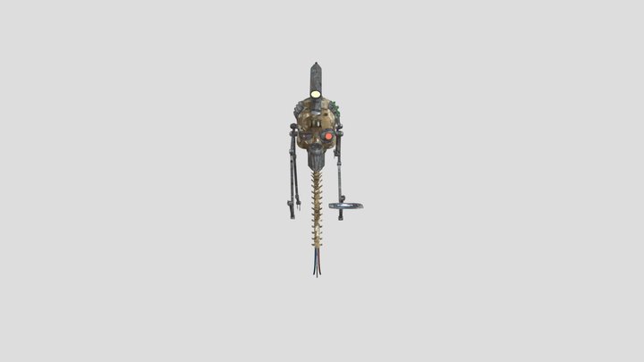 Servo-skull 3D Model