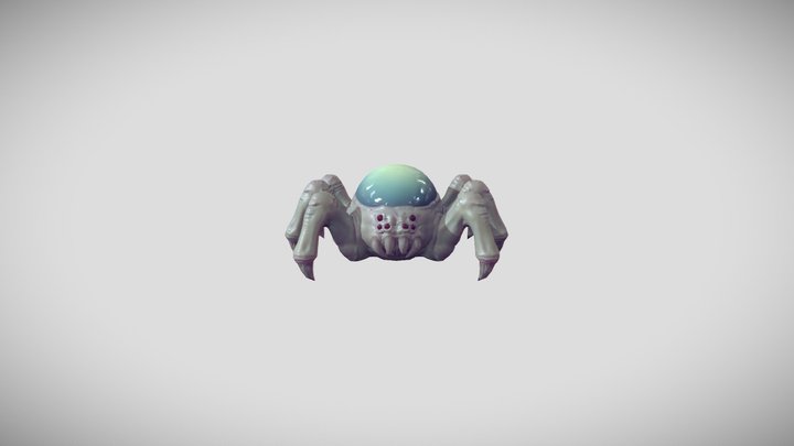 Spider_For_Sketchfab 3D Model