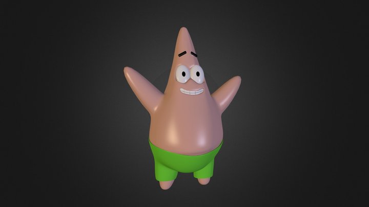 Patrick-Star 3D Model