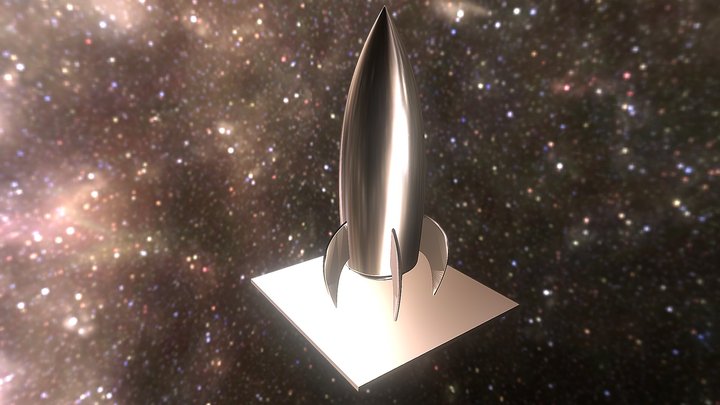 Rocket 3D Model