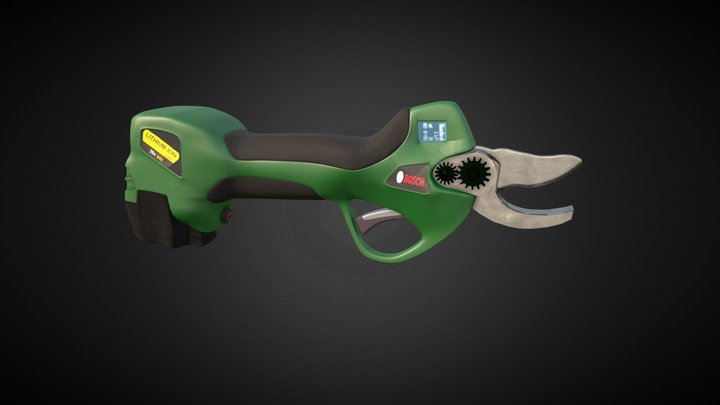 FORBICE DA POTATURA - Electric Pruning Shears 3D Model
