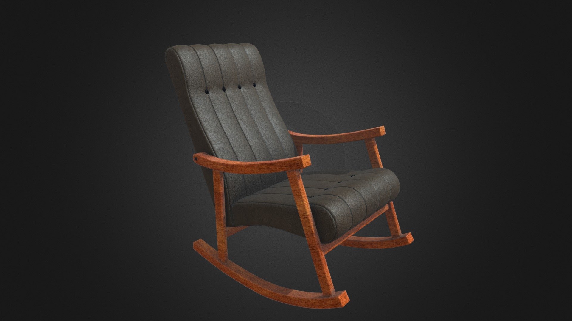 Rocking Chair - Download Free 3D model by Dimension Dazzle (@Dimension ...