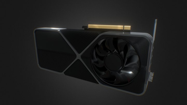Nvidia Geforce RTX 3090 - GPU 3D Model