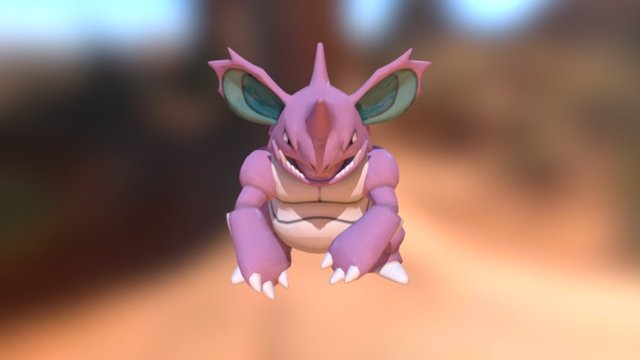 Nidoking (Idle Animation)