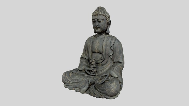 Buddha of Thailand - Buda de Tailandia 3D Model