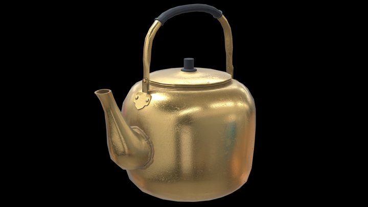 Find Classic brass teapot set With a Modern Twist 