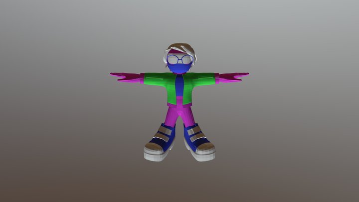 Android-NoTexture 3D Model