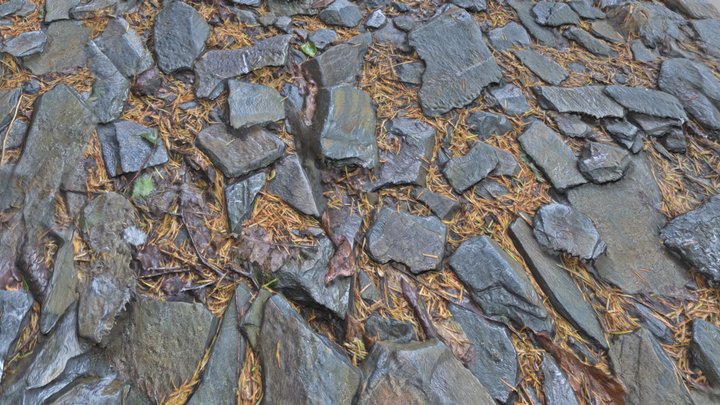 Quarry Slate Surface Scan – Modello 3D gratuito STL