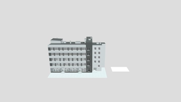 Budynek 1 Maja _w2.1 3D Model